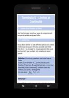 Maths TS : Limites - Continuit পোস্টার