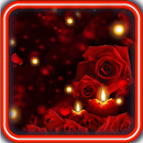 Candles Roses live wallpaper APK