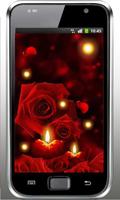 Candles Roses live wallpaper captura de pantalla 2