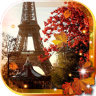 Autumn Paris live wallpaper иконка