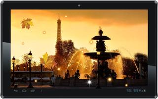 Autumn Paris live wallpaper скриншот 1