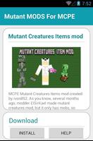 Mutant MODS For MCPE capture d'écran 3