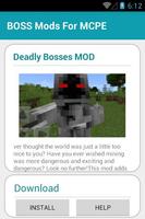 Boss MODS for MCPE imagem de tela 2