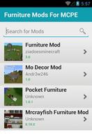 برنامه‌نما Furniture MODS For MCPE عکس از صفحه