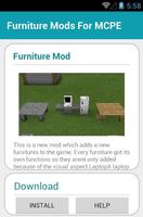 Furniture MODS For MCPE capture d'écran 2