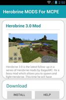 Herobrine MODS For MCPE スクリーンショット 3