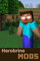 Herobrine MODS For MCPE ポスター