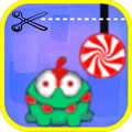 Cut the Candy - Rope frog