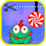 Cut the Candy - Rope frog