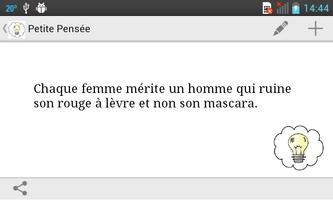 Petite pensée captura de pantalla 3