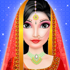 Indian doll marriage - wedding bride fashion salon icône