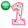arabic number memory board