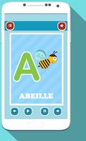 French Alphabets For Kids Poster