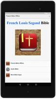 French Bible Louis Segond poster