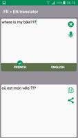 1 Schermata French English Translator