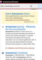 Anonymous Browser ảnh chụp màn hình 1