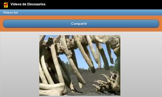 Videos de Dinosaurios capture d'écran 3