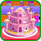 Princess Castle Wedding Cake Maker icône