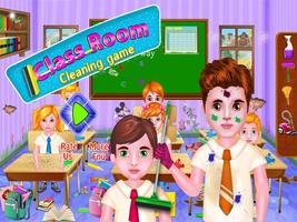 Classroom Cleaning Games Affiche