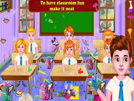 Classroom Cleaning Games capture d'écran 3