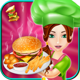 Fast Food Fever Cooking Story icône
