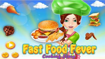 Fast Food Fever Cooking Story Affiche