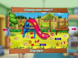 Kids House Cleaning Games capture d'écran 1