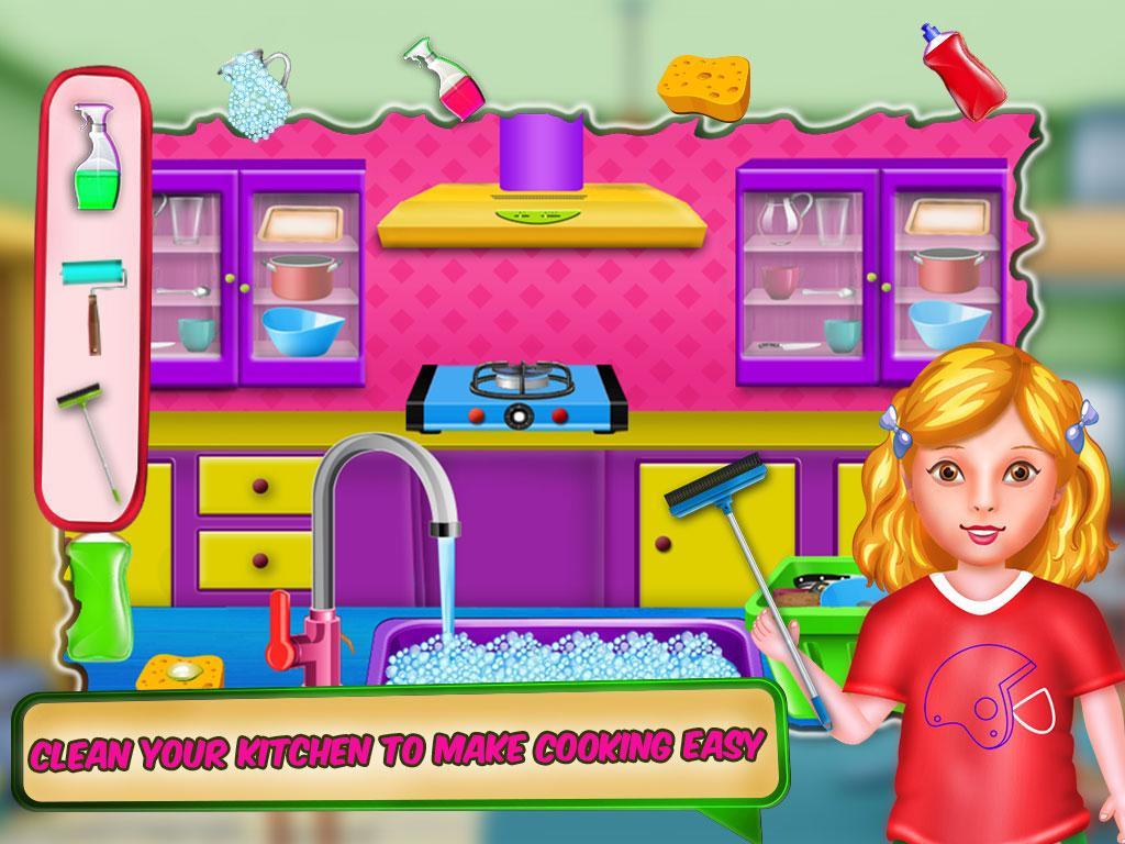 أطفال ألعاب تنظيف المنزل for Android - APK Download