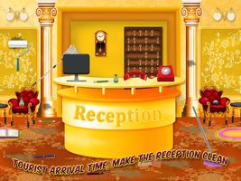 Hotel Room Cleaning Girls Game 스크린샷 2