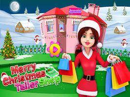 Merry Christmas Tailor Shop پوسٹر