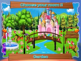 Princess Room Cleaning Game Ekran Görüntüsü 1