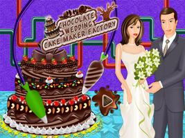 Chocolate Wedding Cake Maker Factory Affiche