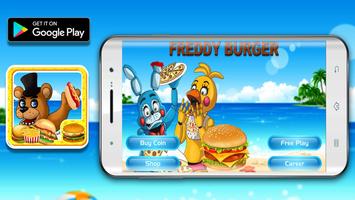 Burger Freddy Chef fred Simulator الملصق