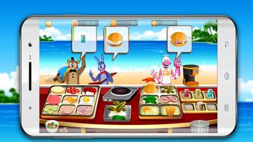 Burger Freddy Chef fred Simulator স্ক্রিনশট 1
