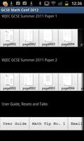 GCSE Maths HT WJEC June 2011 постер