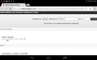 Differentiation Calculator + โปสเตอร์