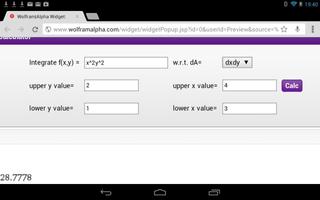 Double Integral Calculator постер