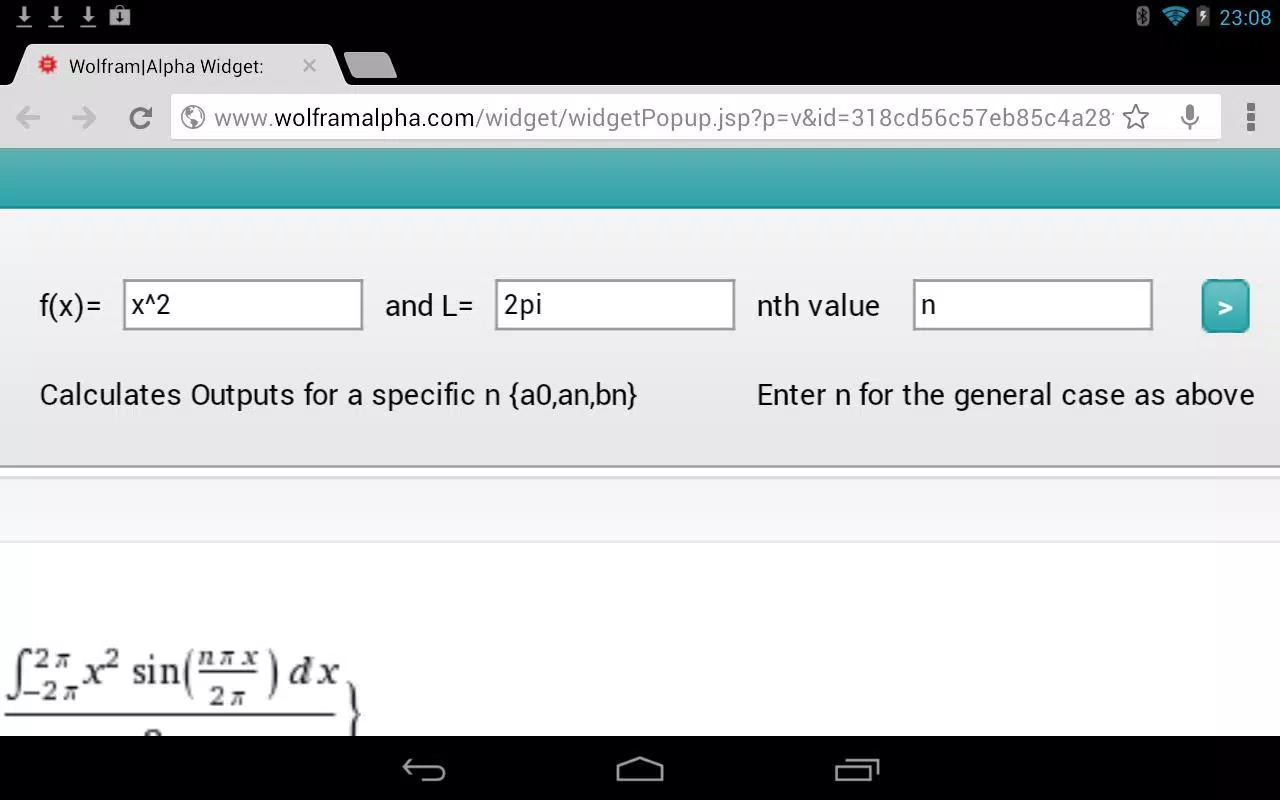 Fourier Series Calculator Gen APK pour Android Télécharger