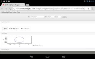 Implicit Plotter Calculator screenshot 1