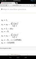 Newton Raphson Calculator screenshot 1