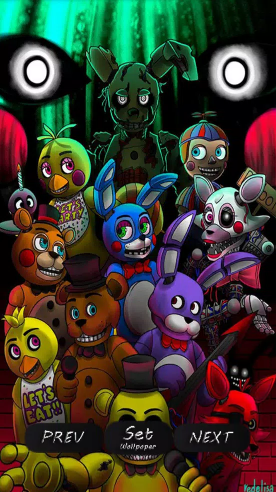 Wallpapers for FNAF - Five Nights at Freddy's 5 4 3 2 Wallpaper Free HD, Apps