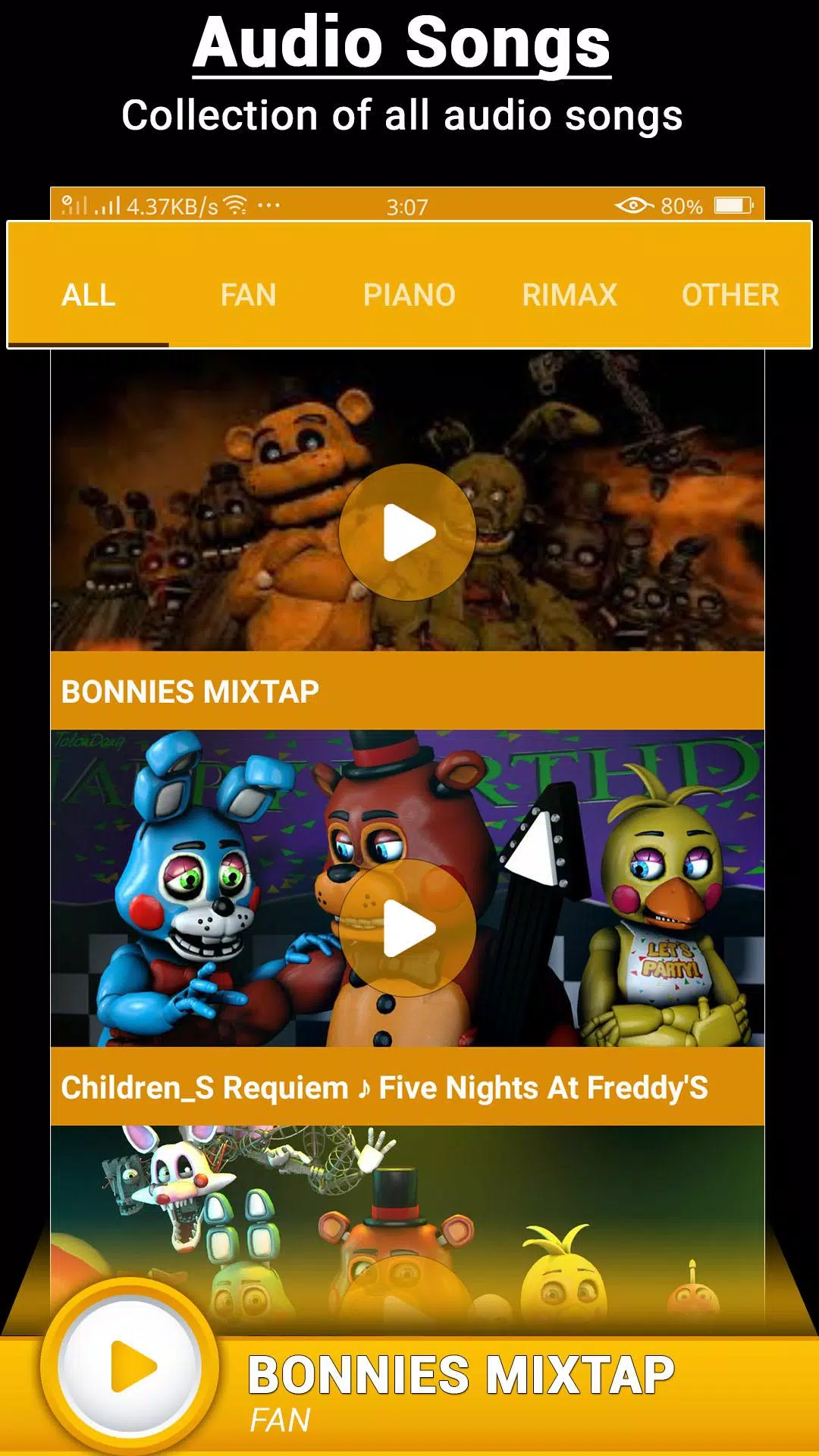 ❎ FNAF Lyrics Song APK for Android Download