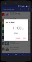 Time Manager - Manage application usage time. imagem de tela 2