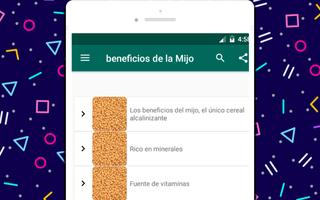 beneficios de la Mijo 截图 2