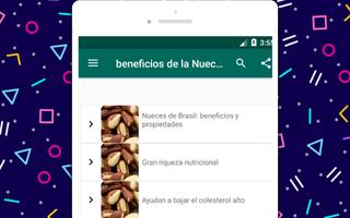 beneficios de la Nueces de Brasil スクリーンショット 2