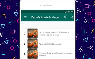 Beneficios de la Caqui capture d'écran 2