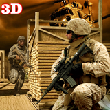 Commando Gun стрелять удар иконка