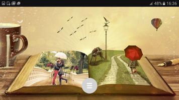 Book Photo Frames پوسٹر