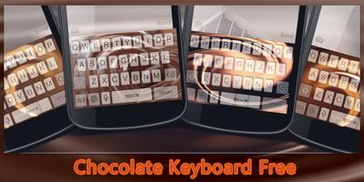 Chocolate Keyboard Free الملصق