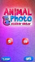 Free Animal Sticker Camera Affiche